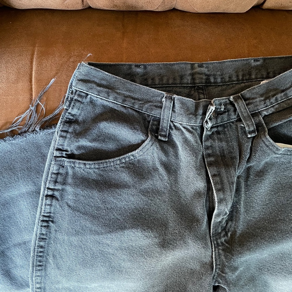 SOLD Vintage Black Mom Jean